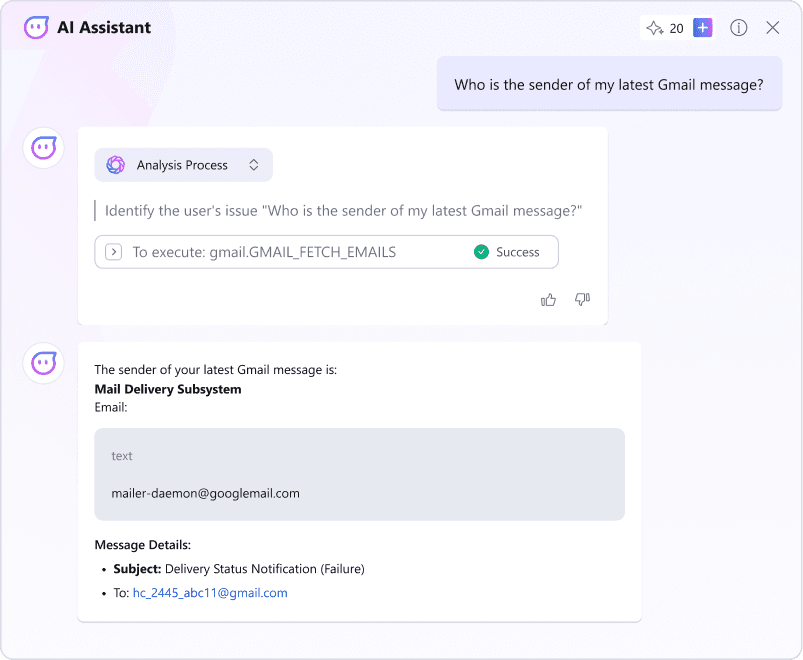  AI Chat Panel