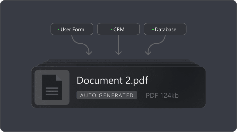 Automated PDF Generation & Formatting