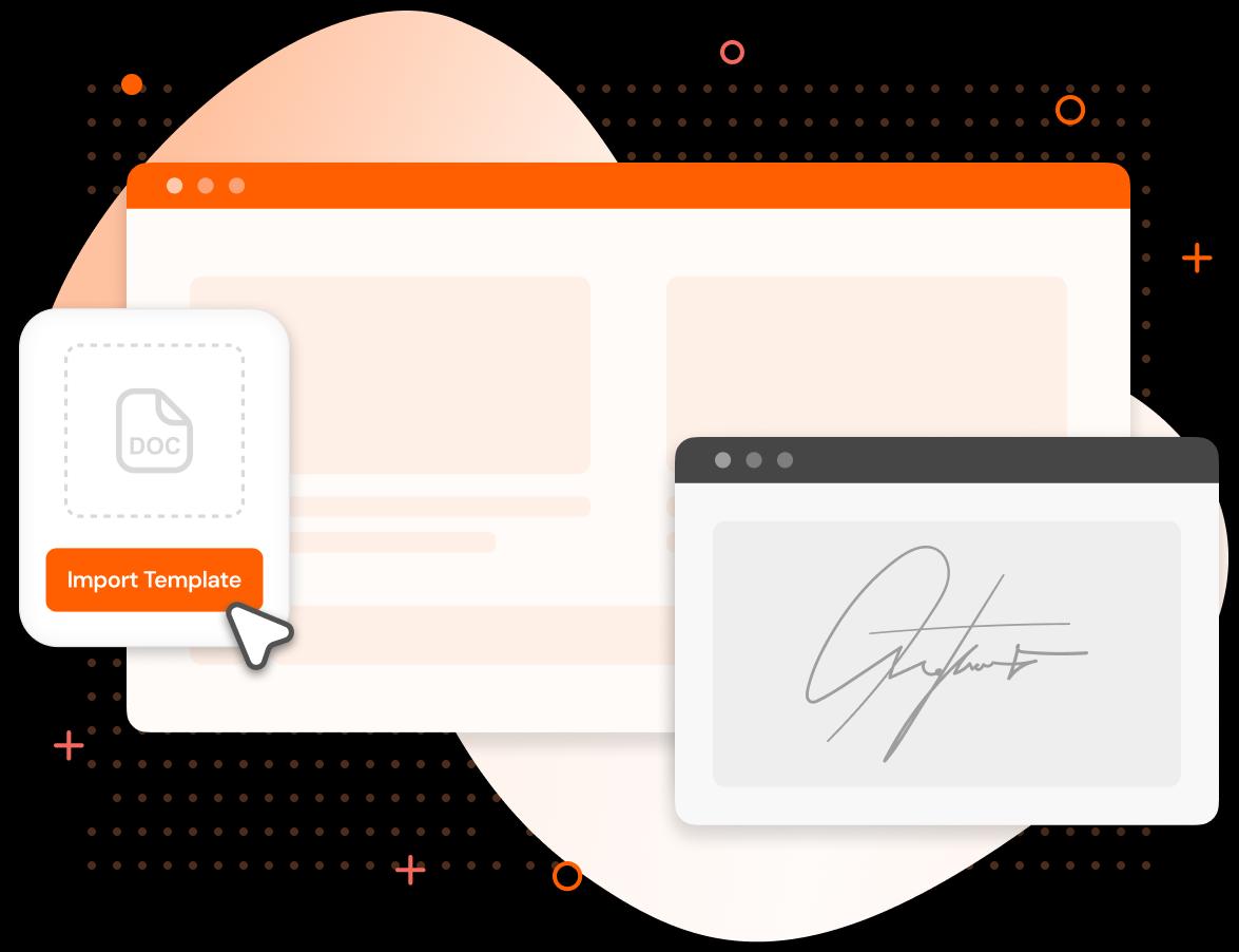 [object Object], Template Import