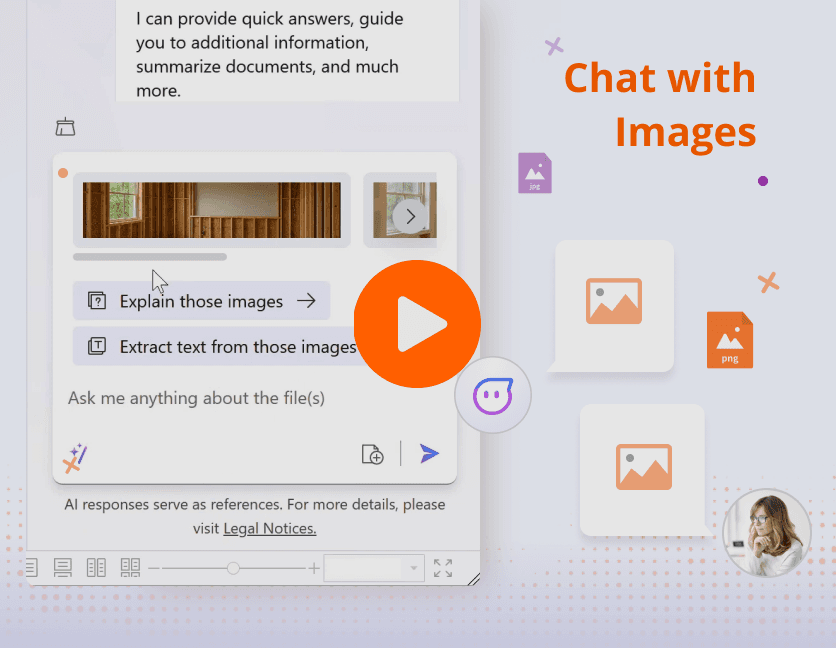 Chat with Images using AI Assistant