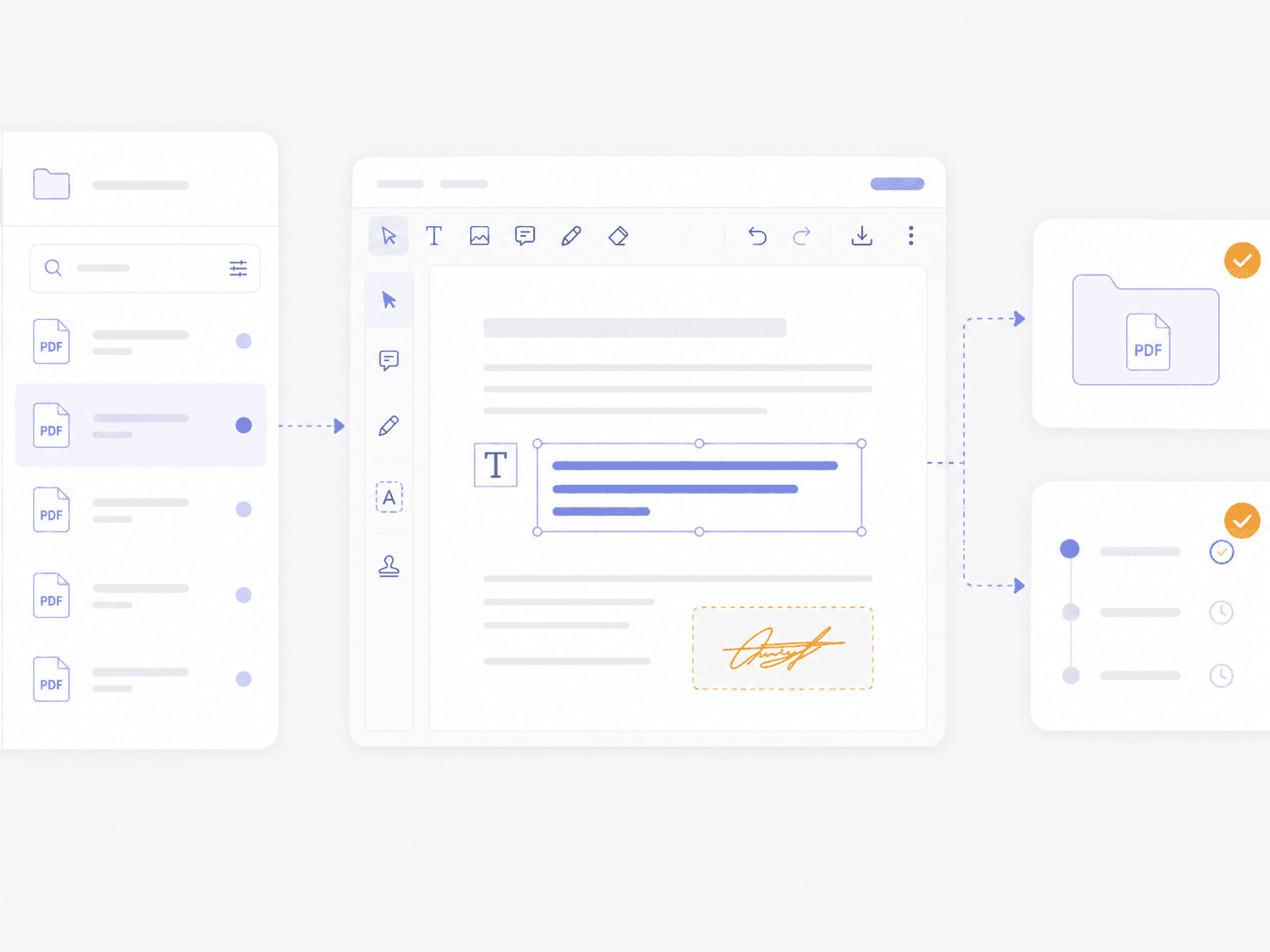 Editing DMS documents directly inside Foxit PDF Editor