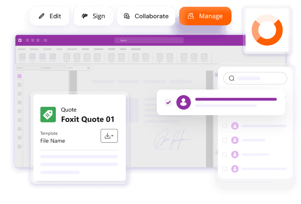 Foxit PDF Editor+ with Admin Console