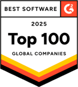 G2 Best Software 2025 — Top 100 Global Companies