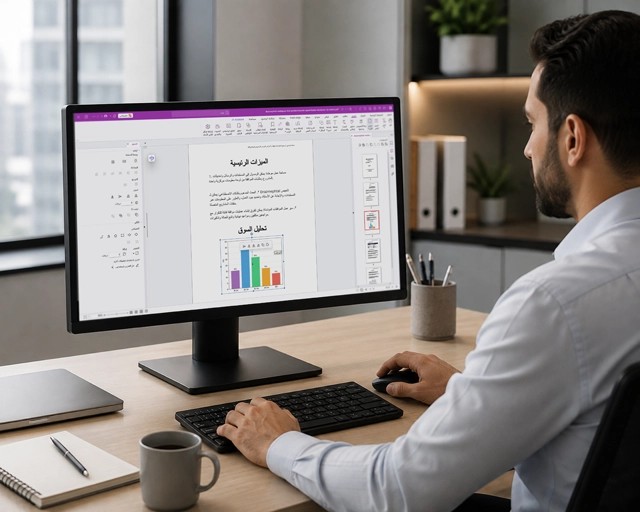 Foxit PDF Editor interface compared in left-to-right and right-to-left layouts.