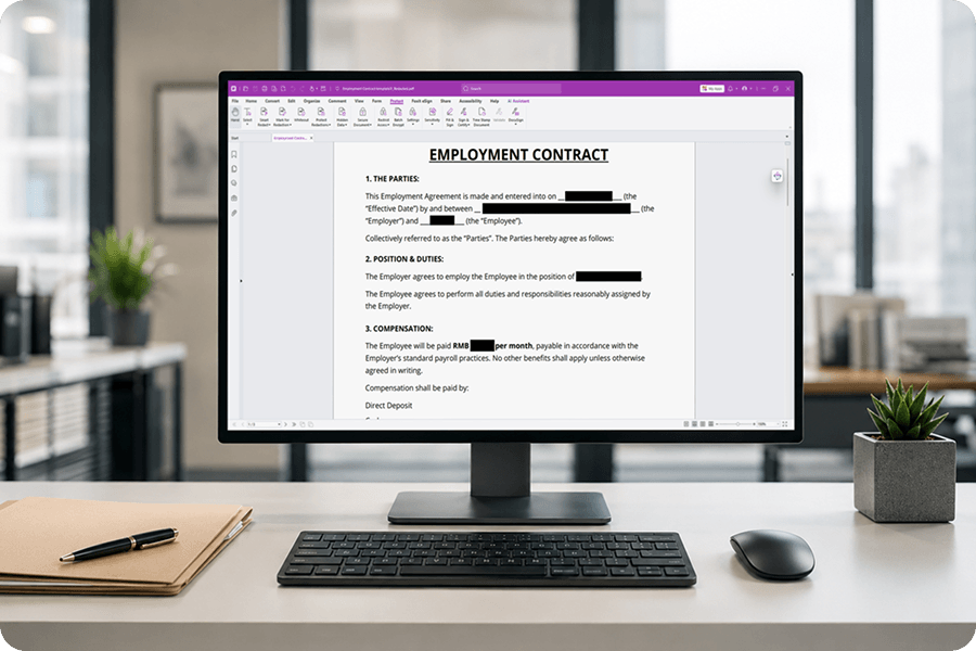 Interface de ferramentas de redacao