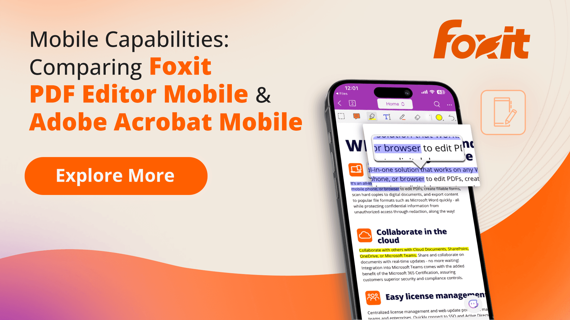 Kefox App.pdf Best PDF Editor App for iOS & Android | Foxit PDF Editor Mobile