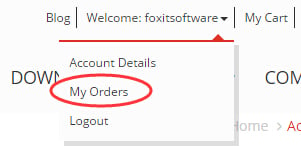 My Orders