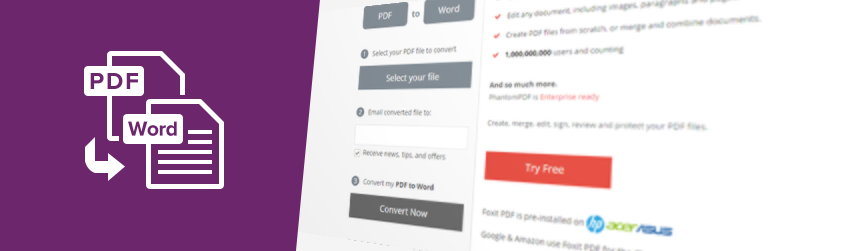 The Fast Easy Way To Convert Pdf To Word Foxit Pdf Blog