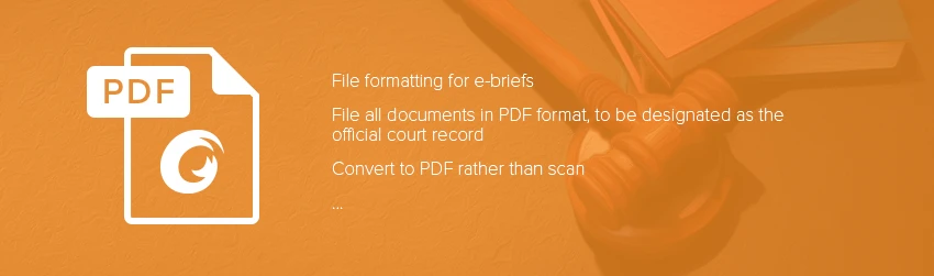 The evolution from e-filing to e-briefing in the appellate court