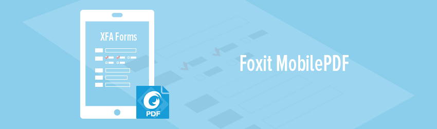 Only Foxit MobilePDF reflows content in dynamic forms so mobile users get the same benefits