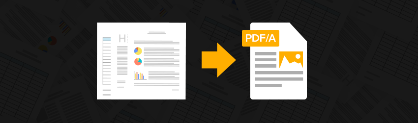 How to archive with PDF/A