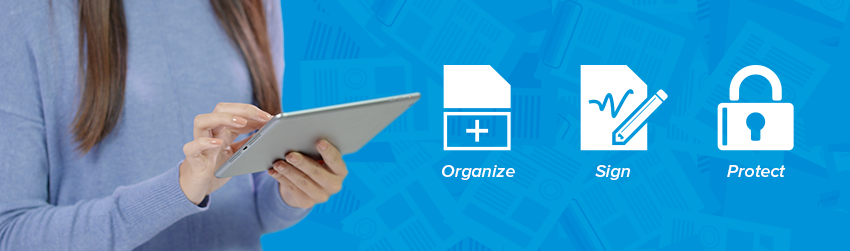 How to organize, sign, and protect PDFs using your mobile device