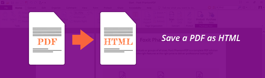 Save a PDF as HTML