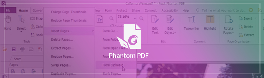 How to merge or create PDFs with existing docs