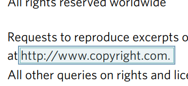 computer text with the words “https://www.copyright.com” highlighted 