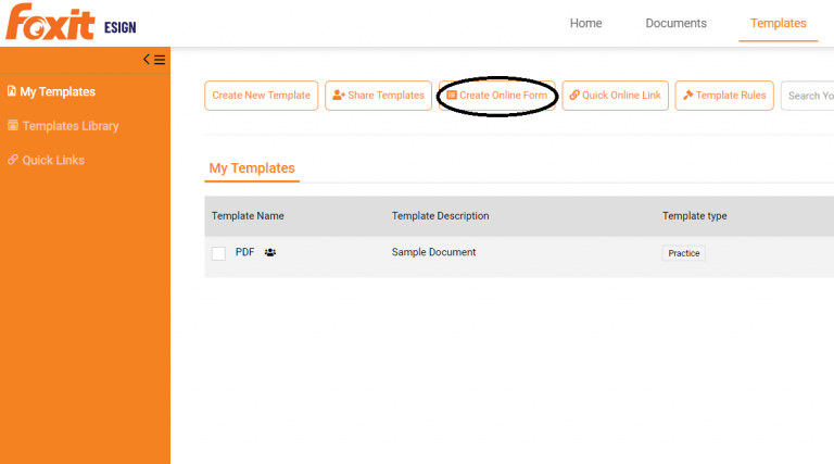 How to Create Online Form Links or Embedded Online Forms | Foxit