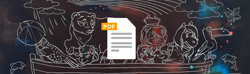 With PDF the archive becomes the “Noah’s Ark” for every document