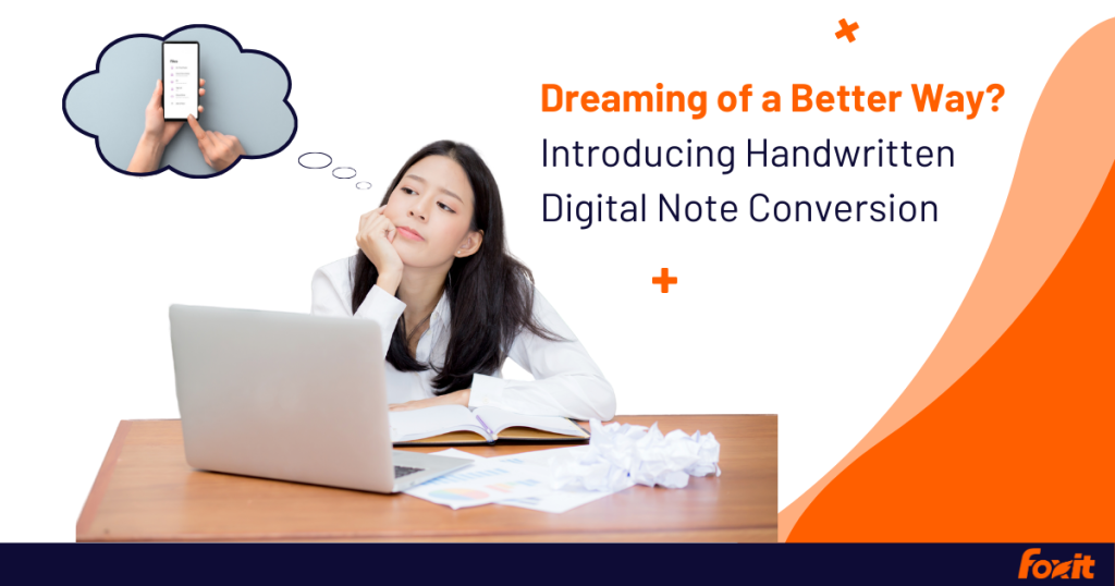 Introducing Handwritten Note Conversion in Foxit PDF Editor Mobile 
