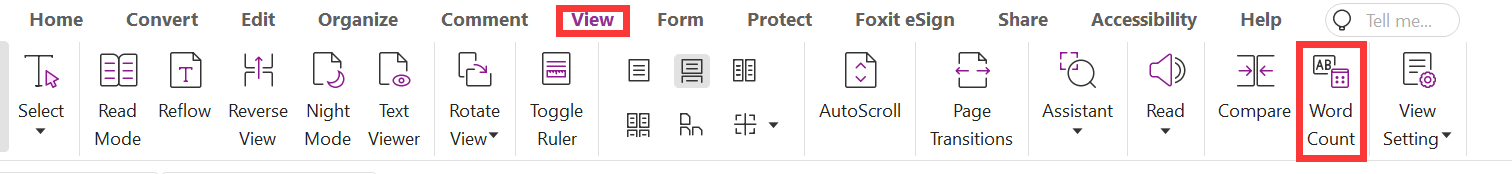 word count