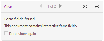 Form Message Box