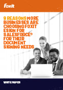 Foxit esign for Salesforce