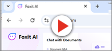Analyze PDFs at ai.foxit.com