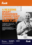 5 Reasons Smart Businesses Choose Foxit to Make PDF Work Flow