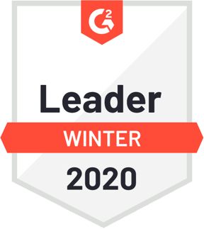 G2 Badge Enterprise Leader Winter 2020