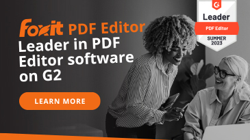 foxit pdf editor is the leading pdf editor software on g2
