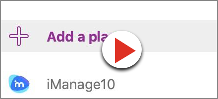 iManage based PDF files