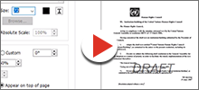 Watermarks and Backgrounds in PDF